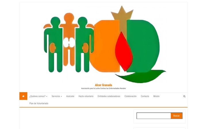 Screenshot ta' alcergranada.org