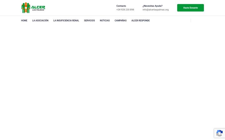 Screenshot of alcerlaspalmas.org