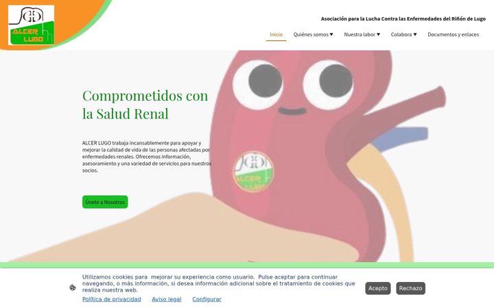 Screenshot of alcerlugo.org