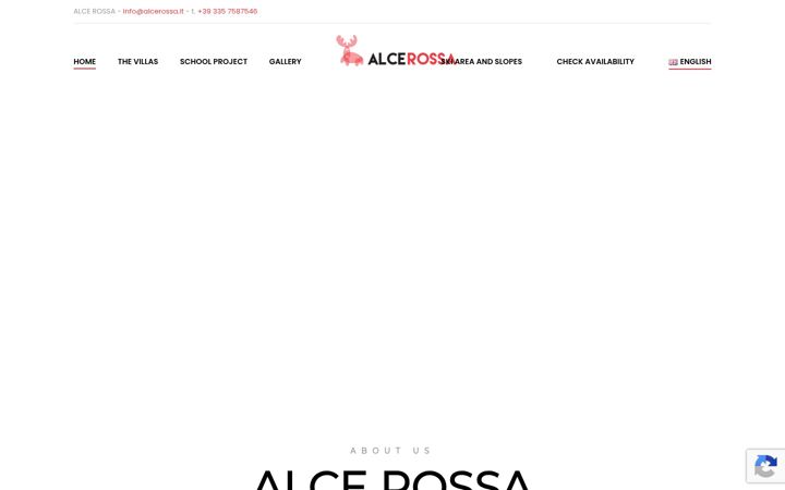 Screenshot of alcerossa.it