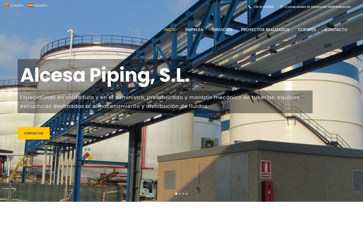 Screenshot di alcesasl.com