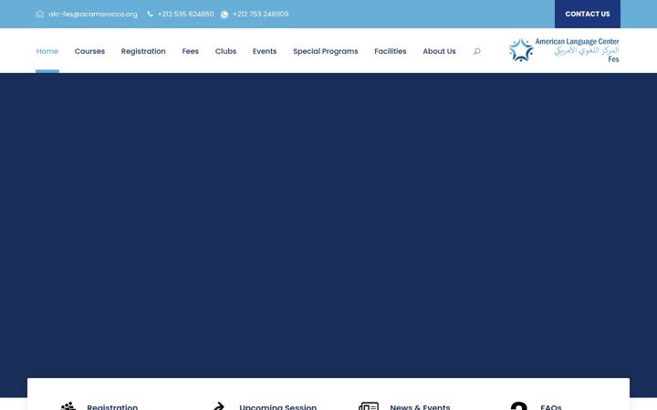 Screenshot of alcfes.org