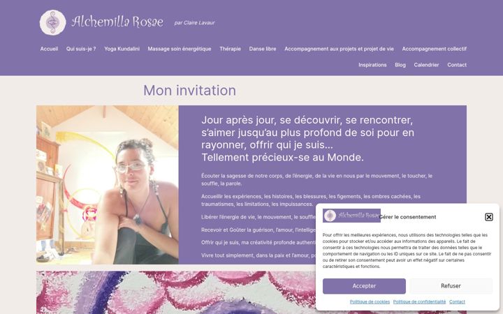 Screenshot of alchemilla-rosae.fr