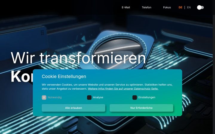 Screenshot of alchemisten.ag