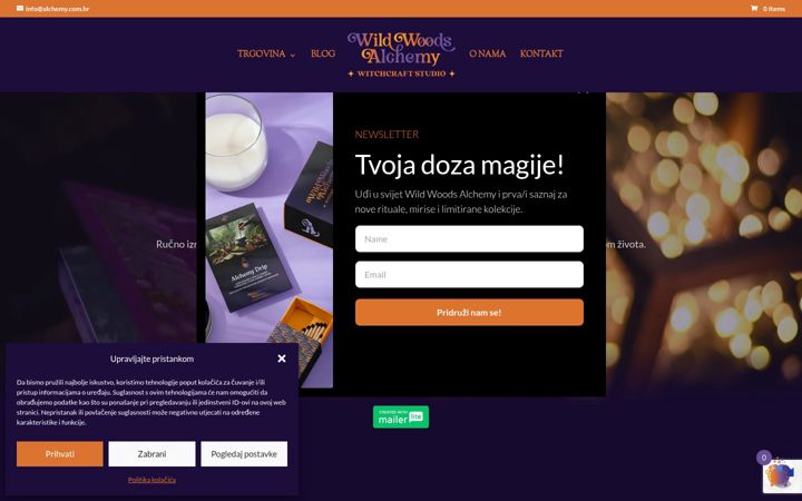 Screenshot of alchemy.com.hr