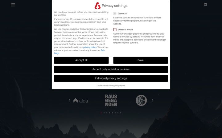 Screenshot di alchemyinvestor.com