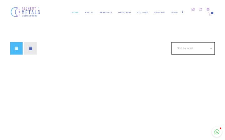Screenshot di alchemymetals-jewelry.com