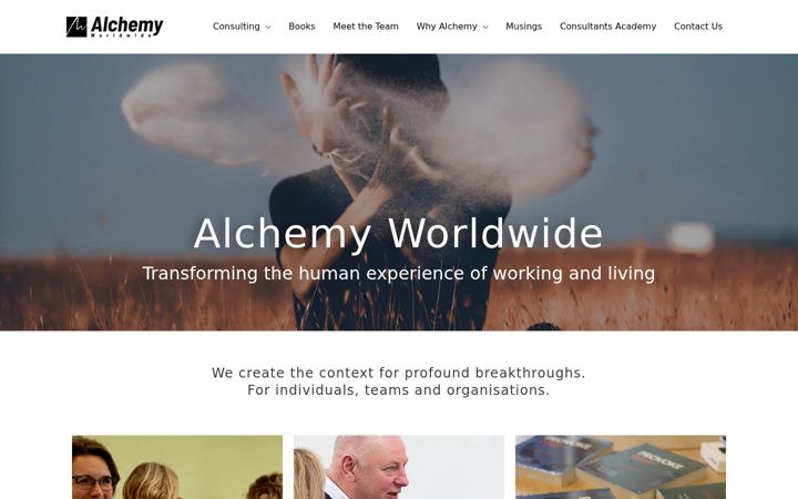 Screenshot von alchemyww.com
