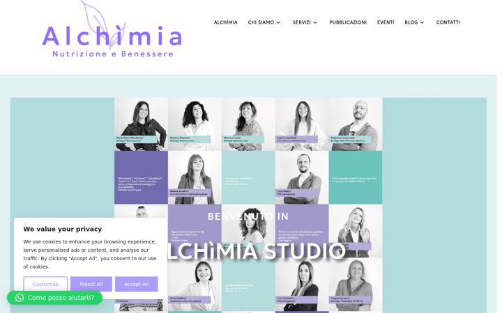 Captura de ecrã de alchimiastudio.com