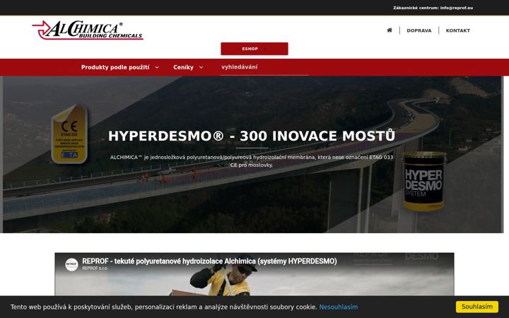 Screenshot of alchimica-cz.com