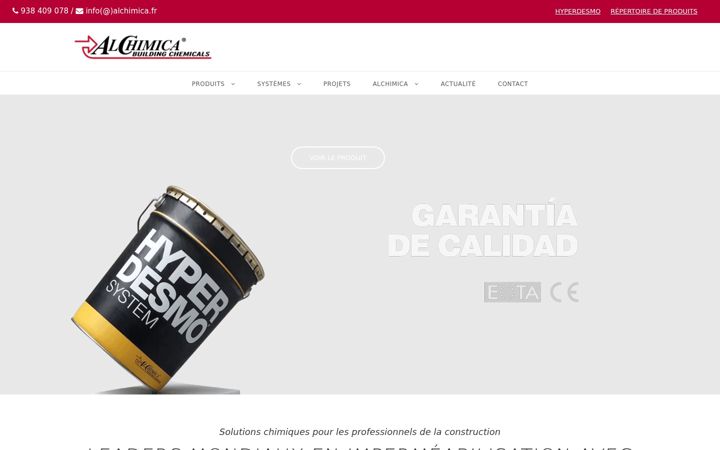 Skärmbild av alchimica.fr