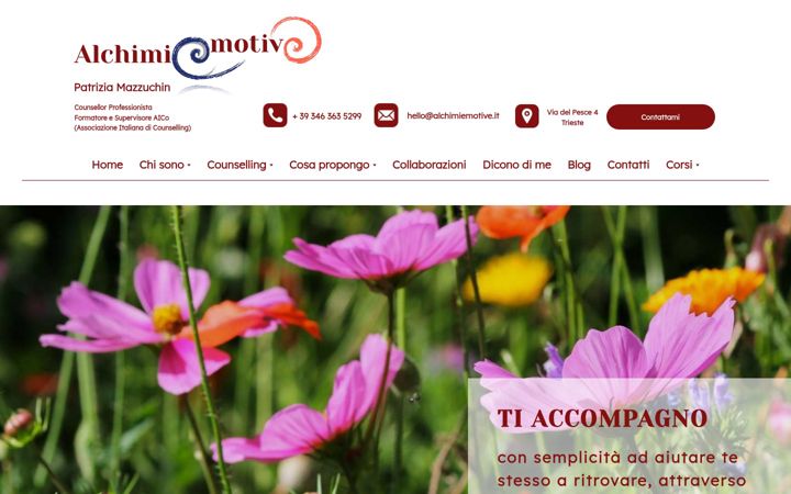 Screenshot of alchimiemotive.it