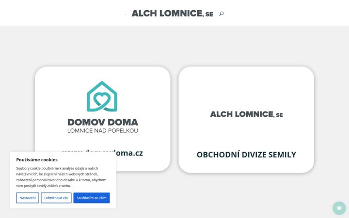 Screenshot of alchlomnice.cz