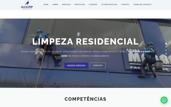 Screenshot von alcilimpalpinismo.com.br