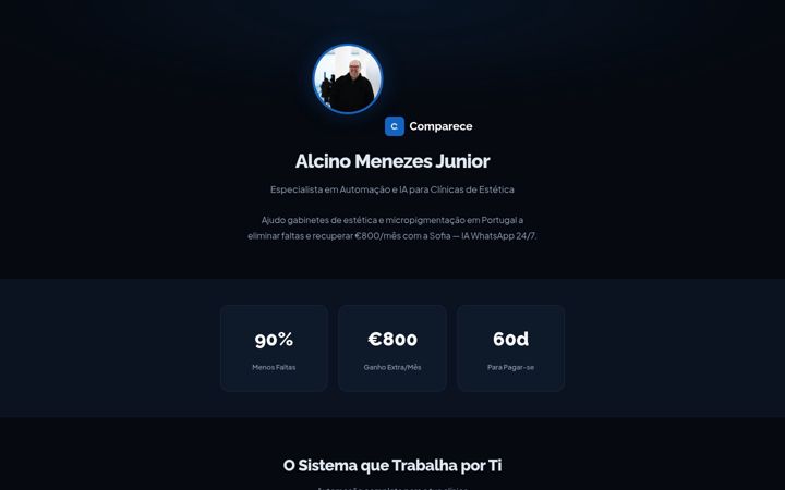 Screenshot of alcinomenezesjunior.com