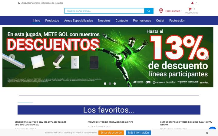 Screenshot of alcione.mx