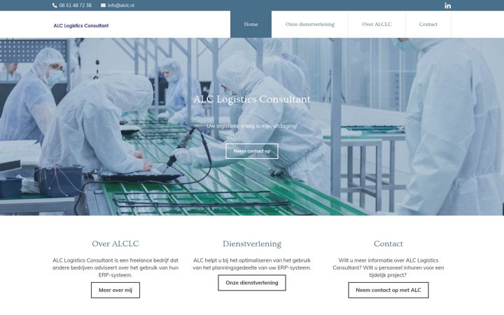 Screenshot of alclc.nl