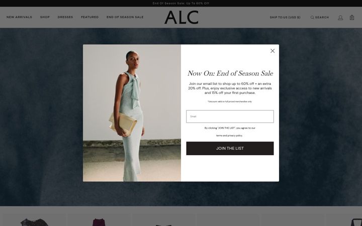 Screenshot of alcltd.com