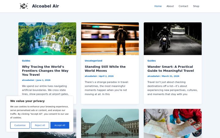 Screenshot of alcoabelair.online