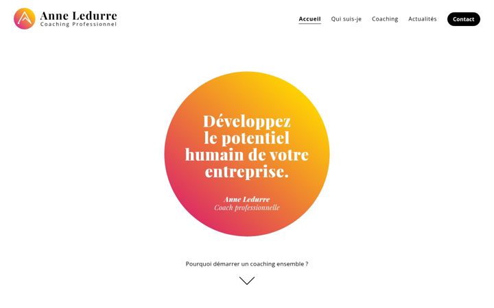 Screenshot di alcoaching.fr
