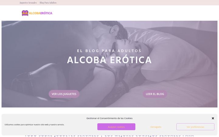 Screenshot of alcobaerotica.com