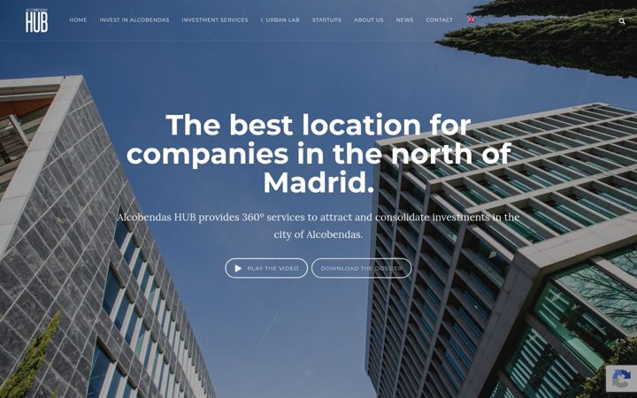 Screenshot of alcobendashub.com
