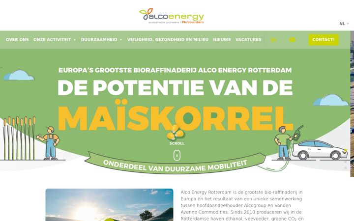 Screenshot of alcoenergy.com