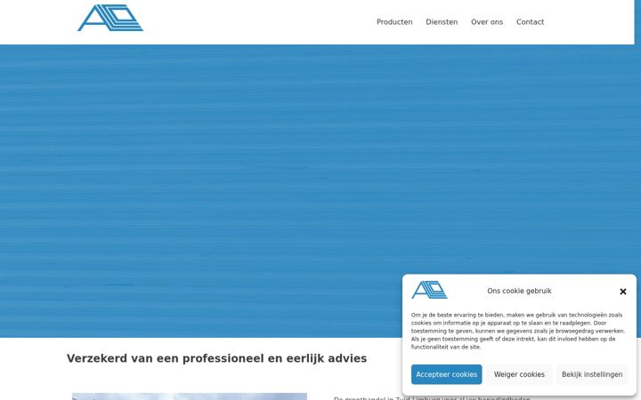Screenshot of alcogroothandel.nl
