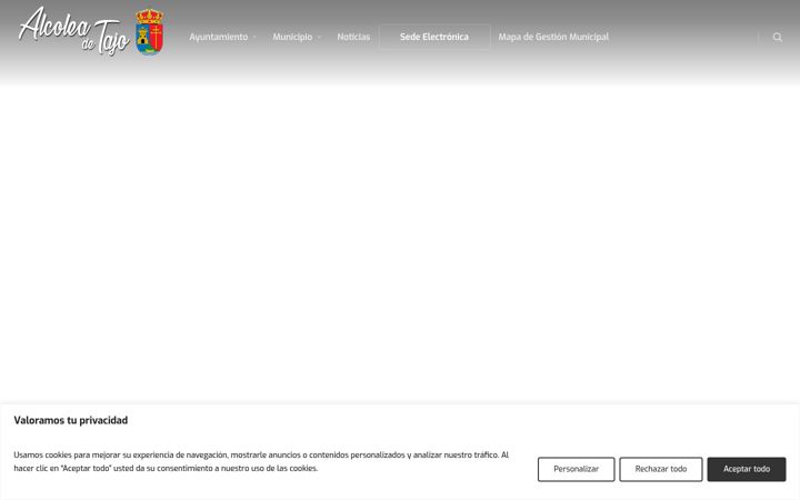 Ekraanipilt saidist alcoleadetajo.es
