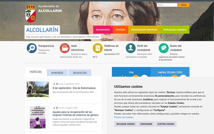 Ekraanipilt saidist alcollarin.es