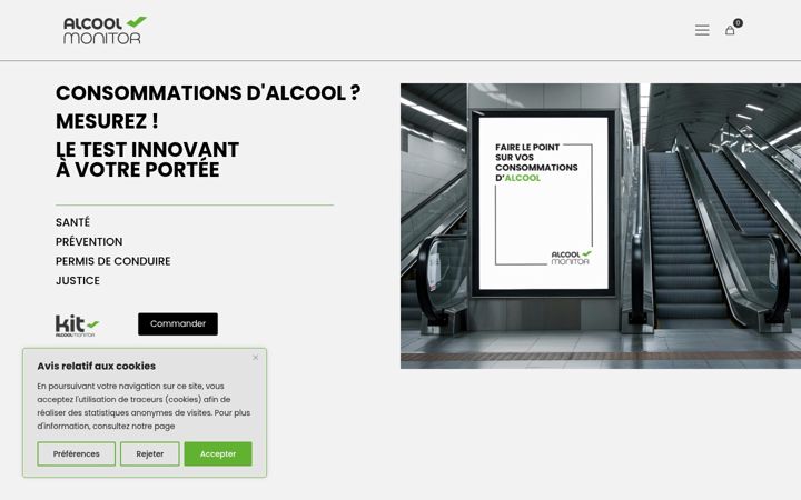 Screenshot of alcoolmonitor.fr