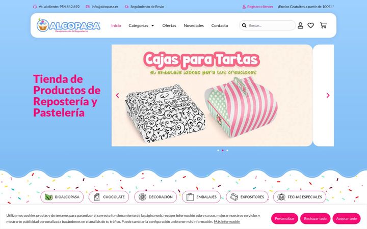 Screenshot of alcopasa.es