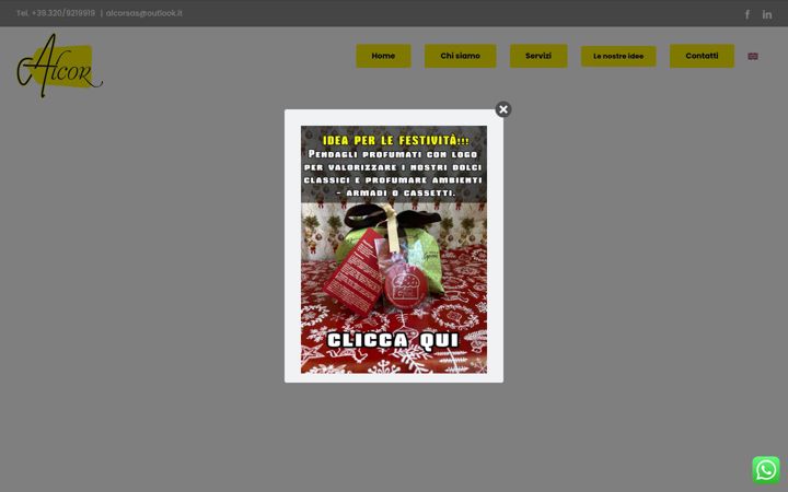 Captură de ecran a alcor-cartellini.it