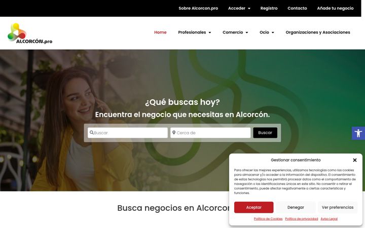 Screenshot of alcorcon.pro
