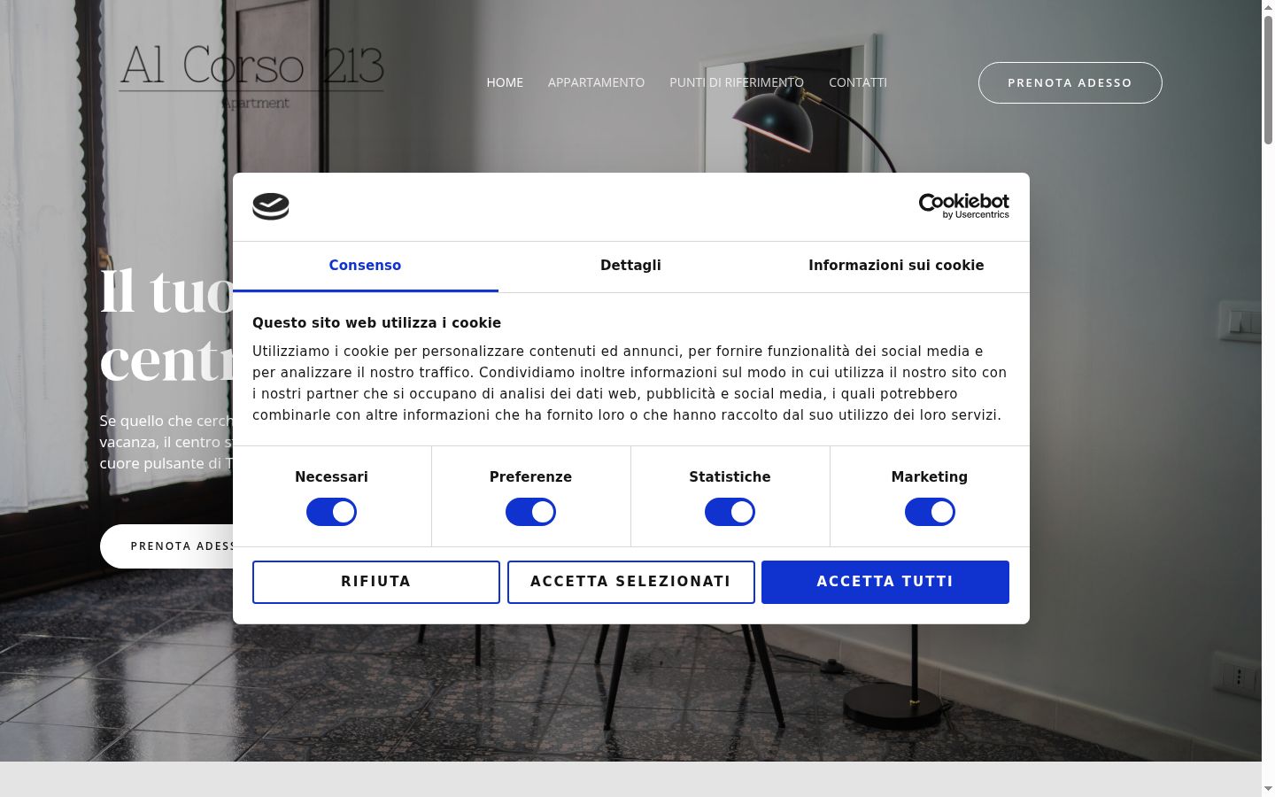 Sutikimo reklamjuostės, rodytos prieš bet kokią sąveiką, ekrano kopija