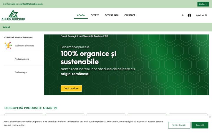 Screenshot of alcosbio.com