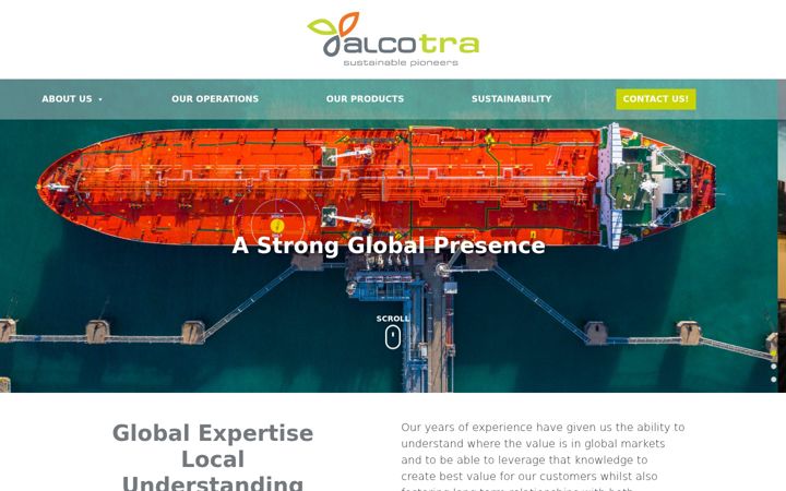 Screenshot of alcotra.com