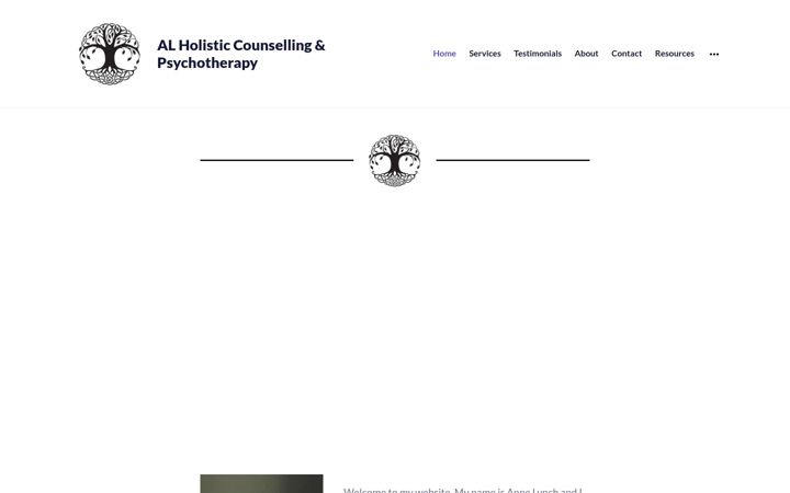 Screenshot di alcounsellingireland.com