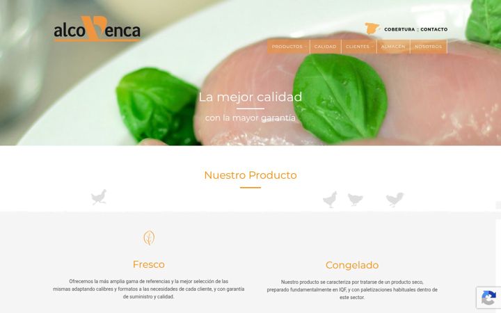 Screenshot of alcovenca.com