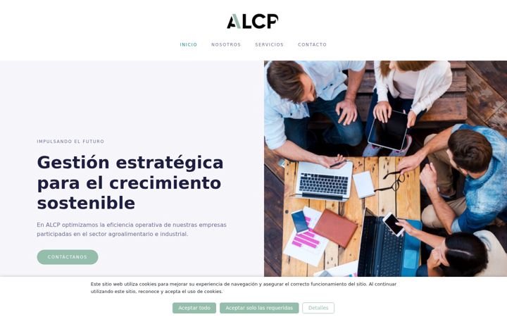 Screenshot of alcp.es