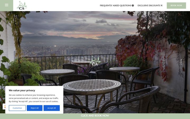 Screenshot di alcubilladelcaracol.com