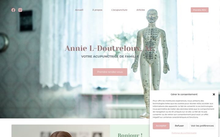 Skærmbillede af ald-acu.com
