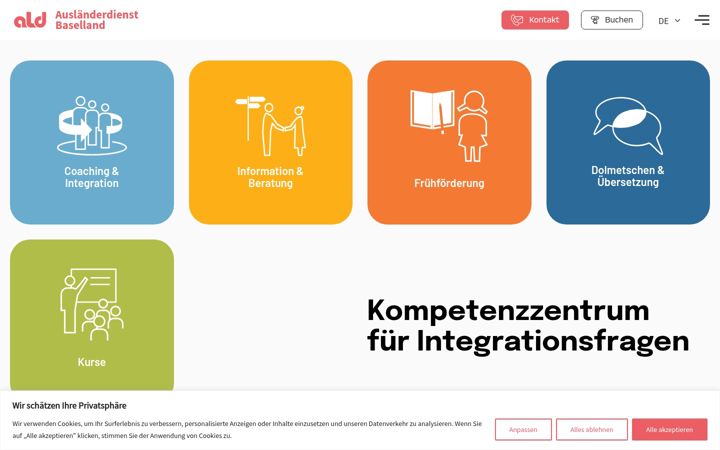 Screenshot of ald-bl.ch