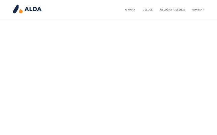 Screenshot of alda.ba