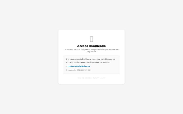 Screenshot of aldafeconsulting.es