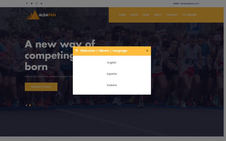 Screenshot of aldapan.com