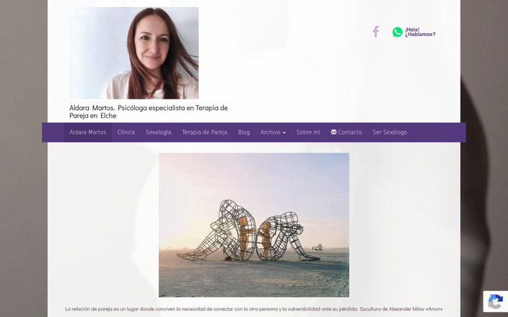 Screenshot stránky aldaramartos.com