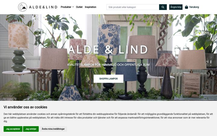 Screenshot of alde-lind.se