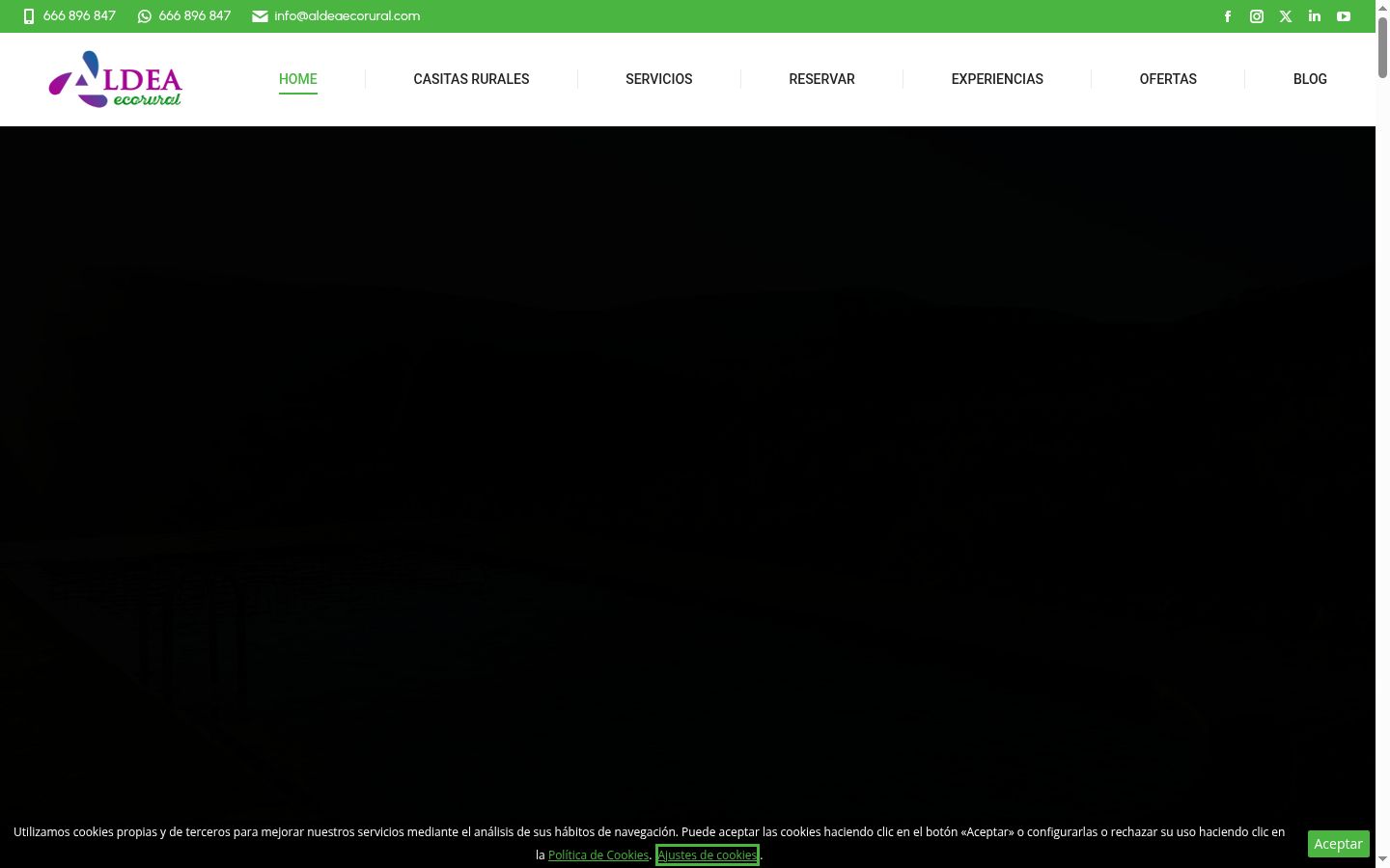 Screenshot van de toestemmingsbanner zoals getoond vóór enige interactie