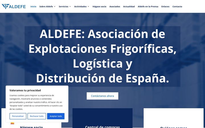 Screenshot of aldefe.org